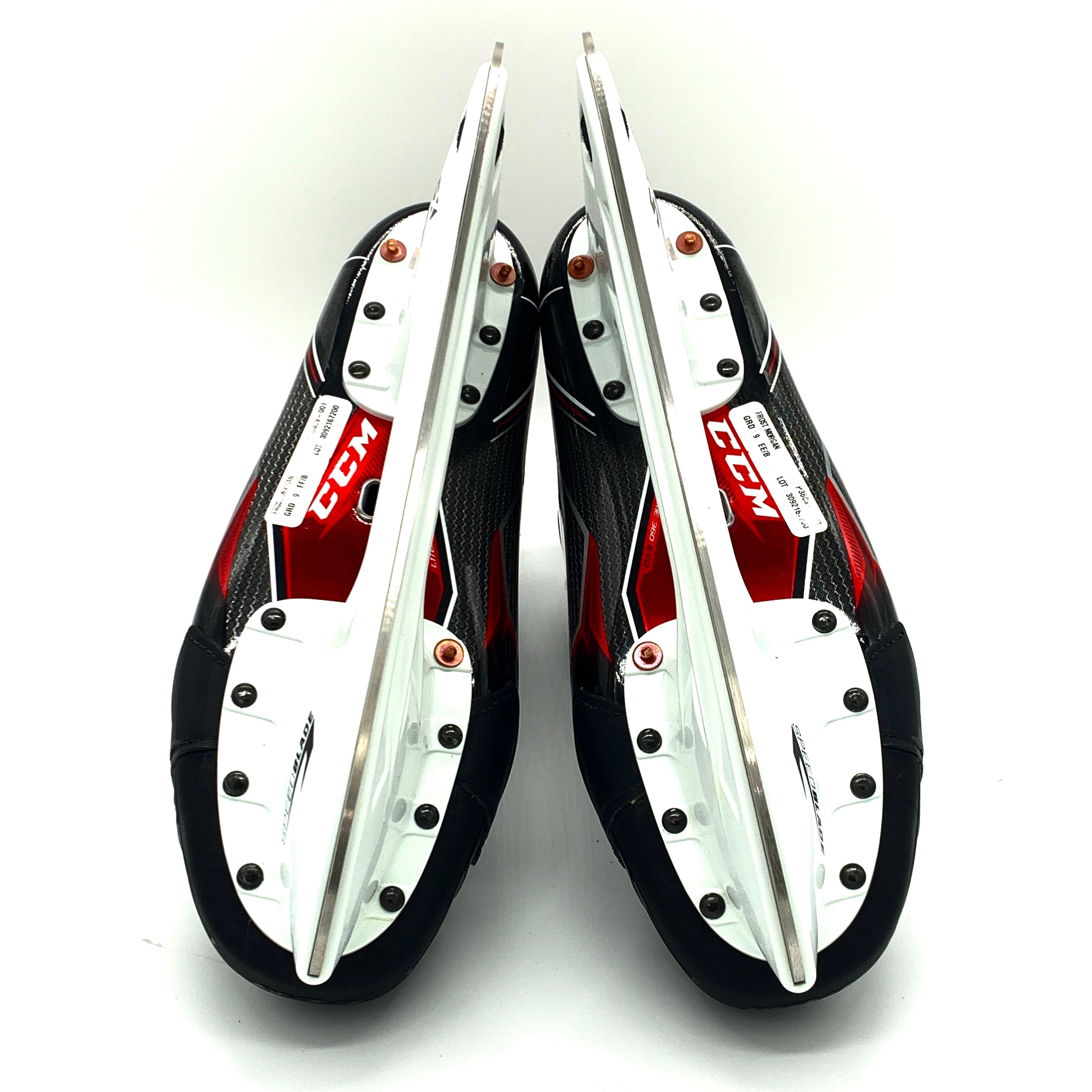 Patins de hockey CCM Jetspeed FT2 Pro Stock - Taille 9EE - Morgan Frost
